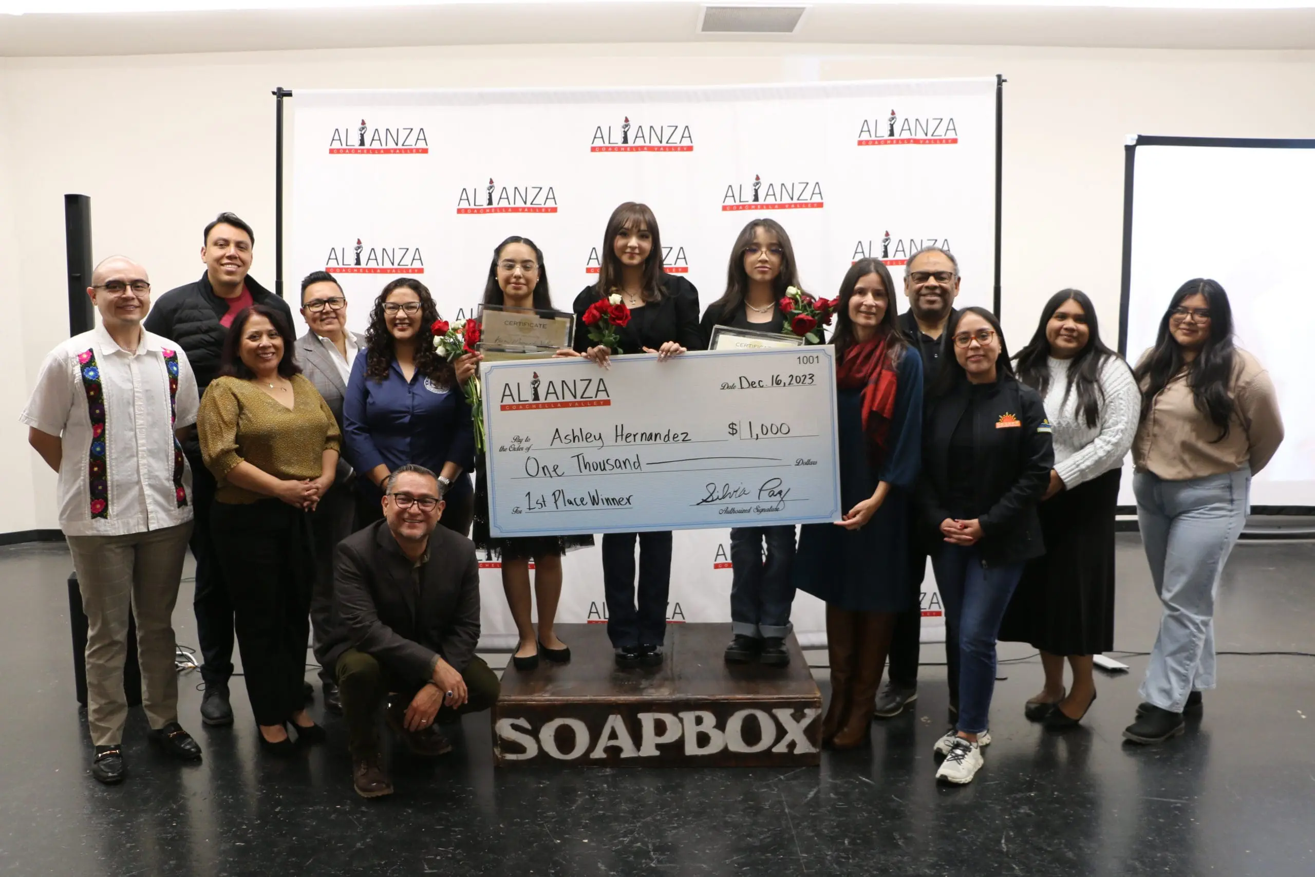 Award ceremony from the 2023 Kermes.