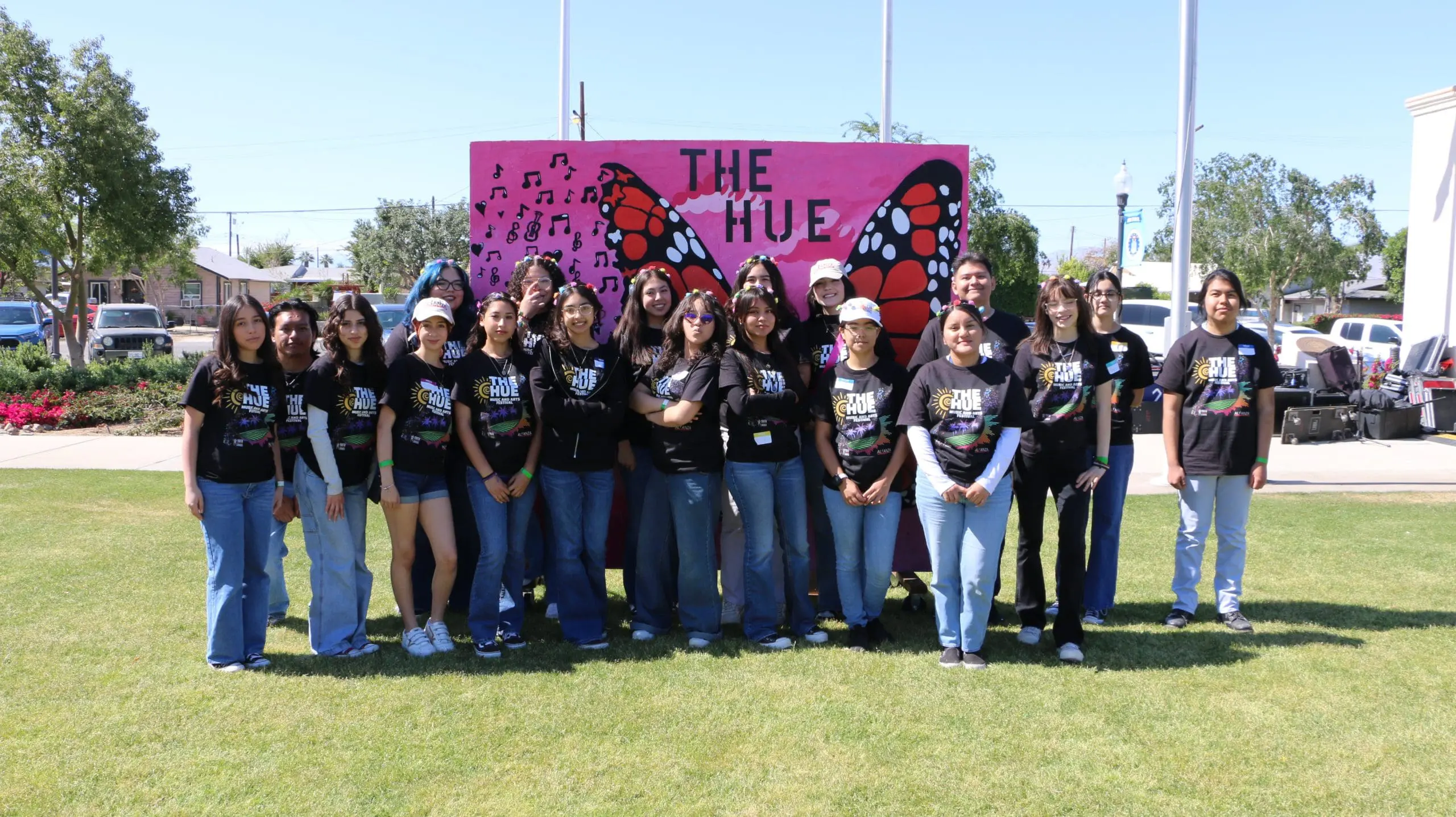YO-C Members at the annual Hue Music & Arts Festival