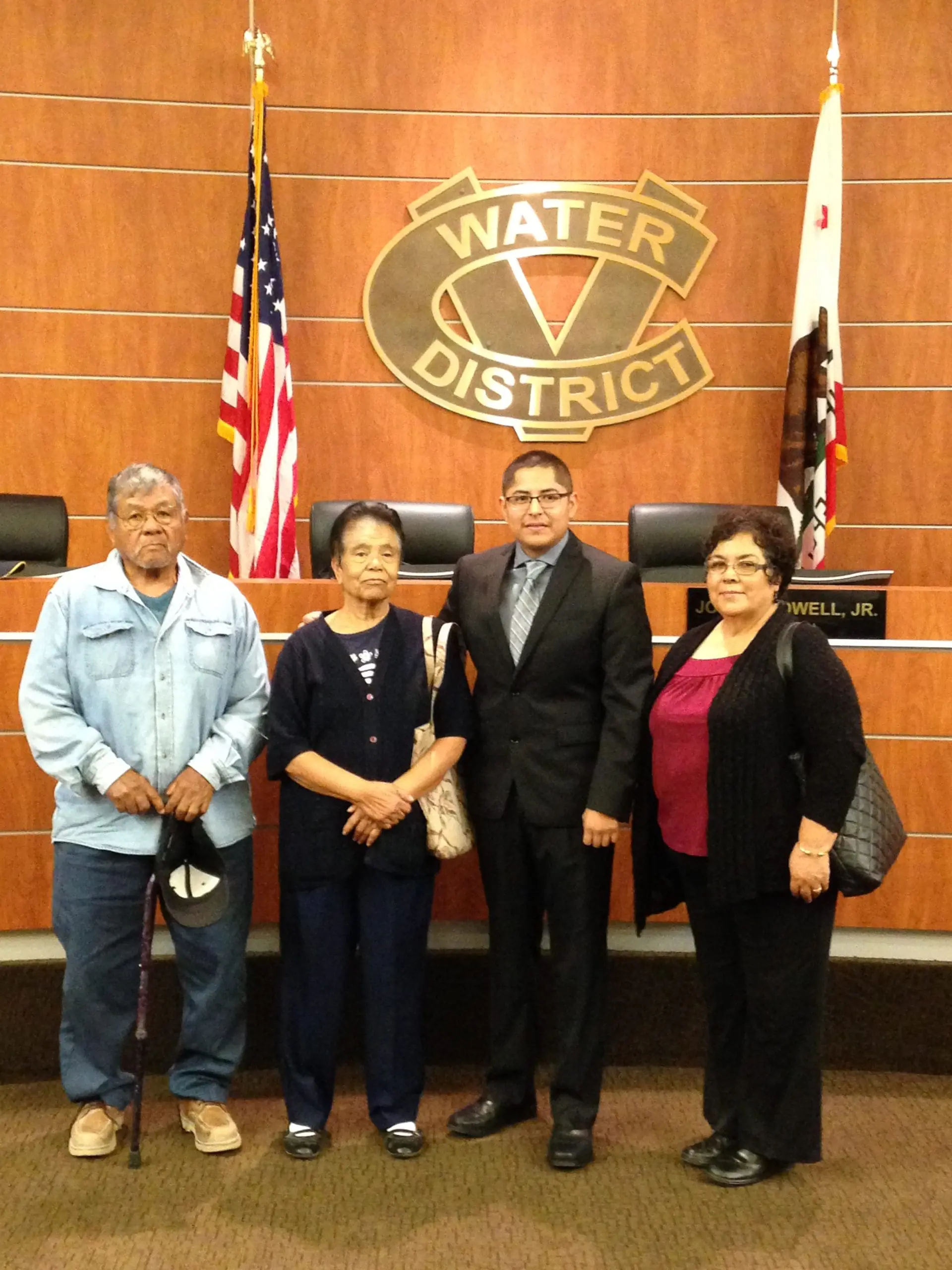 Residents at the CV Water District Board Meeting